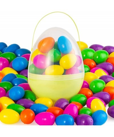 41 Pcs 2.2‘’ Plastic Easter Eggs for Filling Specific Treats Easter Theme Party Favor Easter Eggs Hunt Basket Stuffers Filler...