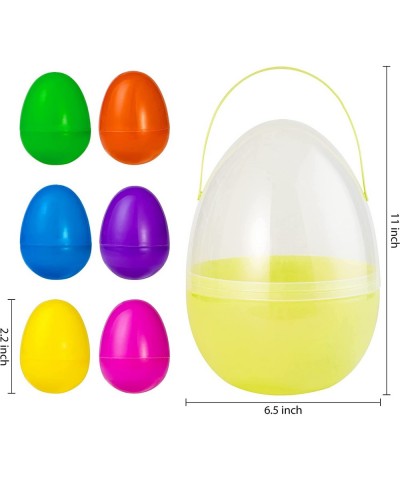 41 Pcs 2.2‘’ Plastic Easter Eggs for Filling Specific Treats Easter Theme Party Favor Easter Eggs Hunt Basket Stuffers Filler...