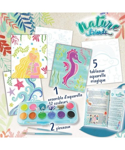 Educa- Nature Friends Magic Naida Includes 5 Coloring Paintings 12 Watercolor and 2 Brushes. Ages 7 Years Old. (18936) $37.76...