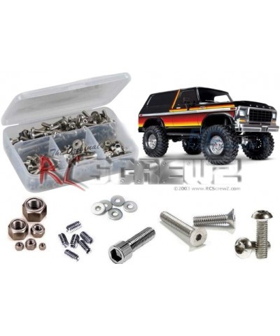 RCScrewZ Stainless Screw Kit tra085 Compatible with Traxxas TRX-4 Bronco/Ranger 82046-4 $69.41 Remote & App Controlled Vehicles