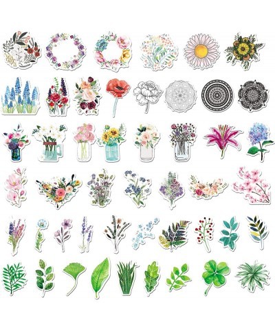 100PCS Flower Stickers Pack Vinyl Decals for Water Bottles Hydroflask Book MacBook Laptop Phone Case $14.15 Kids' Stickers