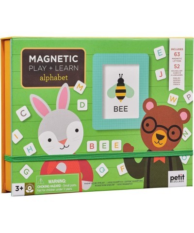 Magnetic Play Scene Numbers + Letters – Magnetic Learning Activity with English German Spanish and French Ideal Ages 3+ – Inc...