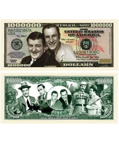 Abbott and Costello Million Dollar Bill (10 bills) $18.58 Gags & Practical Joke Toys