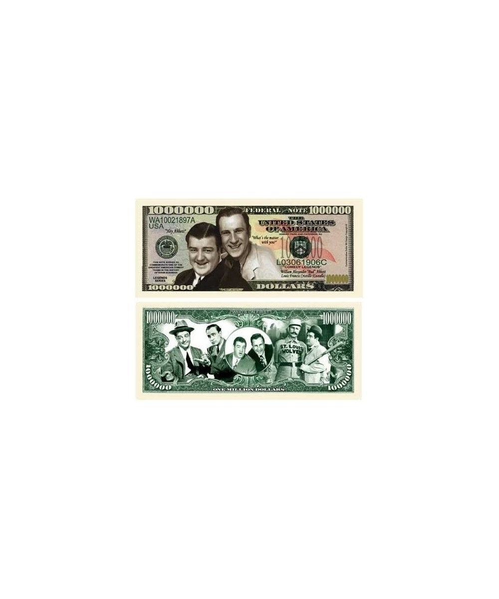 Abbott and Costello Million Dollar Bill (10 bills) $18.58 Gags & Practical Joke Toys