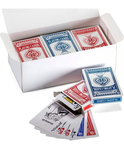 Playing Cards - (Pack of 12) 3.5 Inch x 2.25 Inch Decks of Playing Cards Travel Size Bridge Solitaire or Poker Cards or Novel...