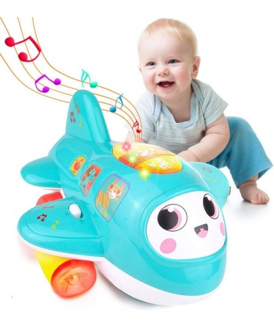 Baby Toys Airplane for 1 2 + Year Old Musical Toy for Toddlers with Lights Electronic Moving Aeroplane Baby Development Toys ...