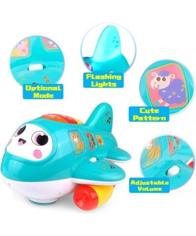 Baby Toys Airplane for 1 2 + Year Old Musical Toy for Toddlers with Lights Electronic Moving Aeroplane Baby Development Toys ...