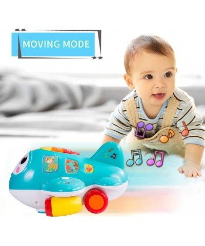 Baby Toys Airplane for 1 2 + Year Old Musical Toy for Toddlers with Lights Electronic Moving Aeroplane Baby Development Toys ...