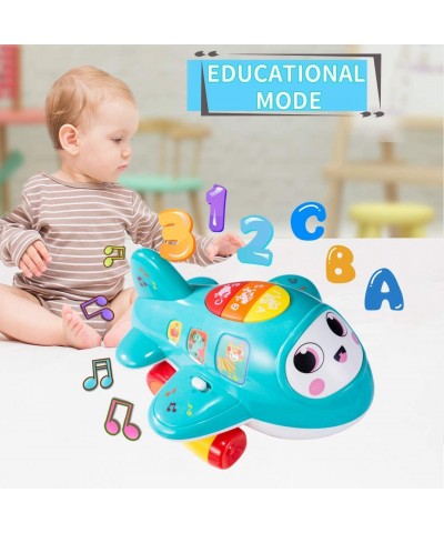 Baby Toys Airplane for 1 2 + Year Old Musical Toy for Toddlers with Lights Electronic Moving Aeroplane Baby Development Toys ...