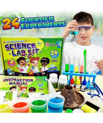 Science Kit for Kids 6-8 24 Science Lab Experiments for Kids 4-6 STEM Educational Learning Kids Science Kits Age 8-12 Scienti...