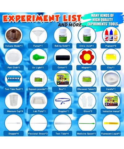 Science Kit for Kids 6-8 24 Science Lab Experiments for Kids 4-6 STEM Educational Learning Kids Science Kits Age 8-12 Scienti...