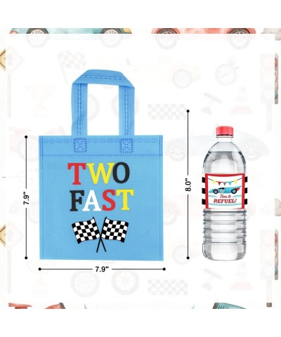 20Pcs Race Car Two Fast Party Favor Bags Race Car Party Gifts Bags Racing Birthday Party Decorations for Kids Boys Men Racing...