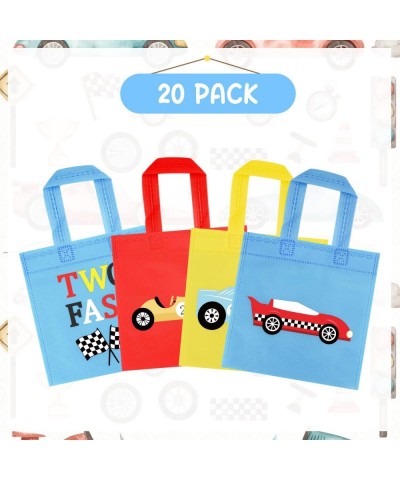 20Pcs Race Car Two Fast Party Favor Bags Race Car Party Gifts Bags Racing Birthday Party Decorations for Kids Boys Men Racing...