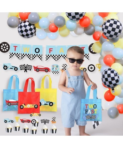 20Pcs Race Car Two Fast Party Favor Bags Race Car Party Gifts Bags Racing Birthday Party Decorations for Kids Boys Men Racing...