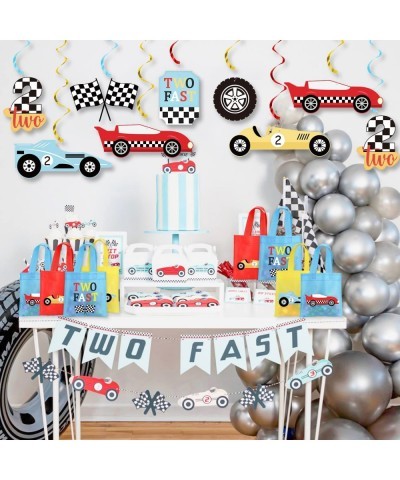 20Pcs Race Car Two Fast Party Favor Bags Race Car Party Gifts Bags Racing Birthday Party Decorations for Kids Boys Men Racing...