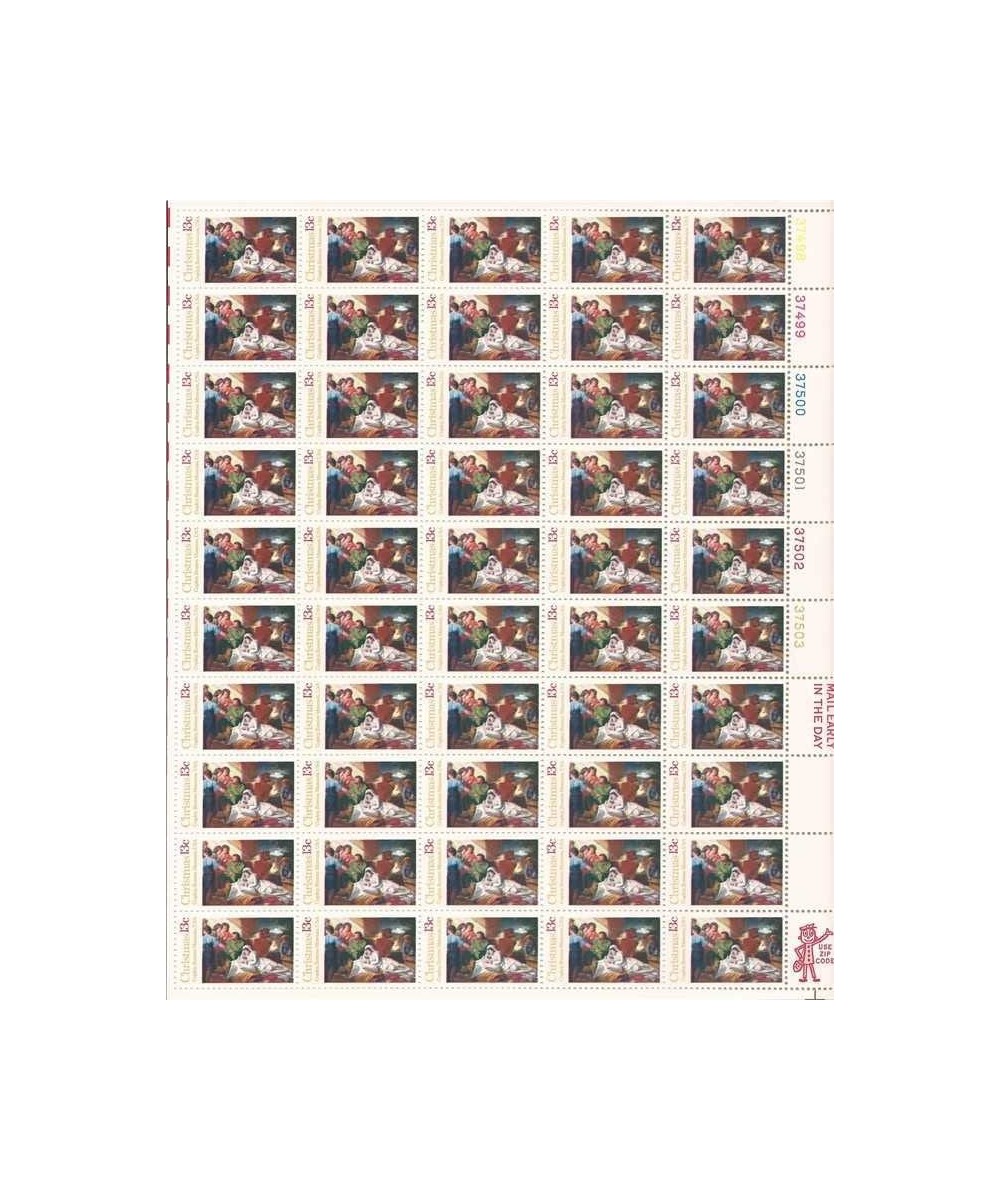 Christmas Copley Sheet of 50 x 13 Cent US Postage Stamps Scott 1701 $17.66 Collectibles Display & Storage