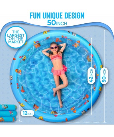 Inflatable Kiddie Pool for Kids - Kids Pools for Backyard - Swimming Pool for Kids Toddlers Baby - 3 Ring Pools for Inside an...