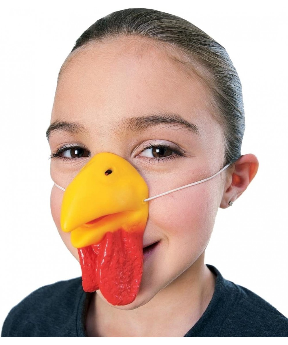 Costume Company Rooster/Chicken Nose Costume Yellow/Red $16.43 Kids' Dress-Up Accessories