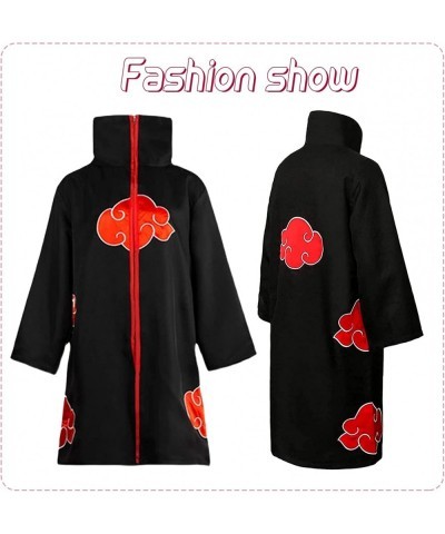 Akatsuki Cloak Kids - Long Robe Uniform with Accessories - Halloween Unisex Anime Cosplay Costume for Boys Girls $50.37 Kids'...