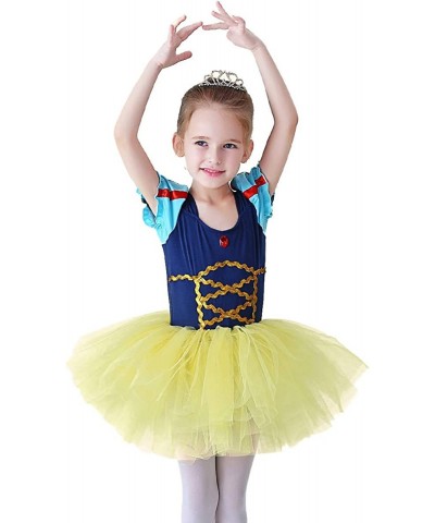 Princess Leotards for Girls Ballet Dance Tutu Skirted Ballerina Dress Birthday Fancy Party Halloween Costumes $21.08 Kids' Co...