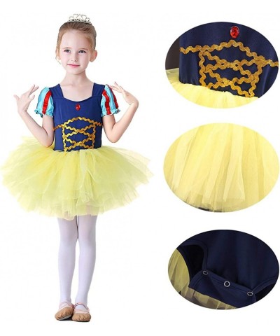 Princess Leotards for Girls Ballet Dance Tutu Skirted Ballerina Dress Birthday Fancy Party Halloween Costumes $21.08 Kids' Co...