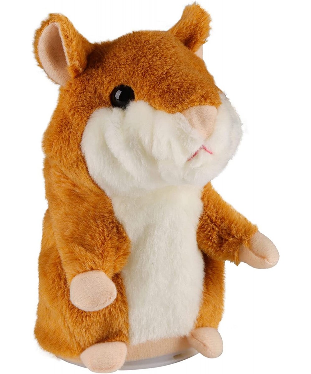 Talking Hamster Repeats What You Say Interactive Stuffed Plush Animal Talking Toy Early Educational Toy Toddler Toys for Age ...