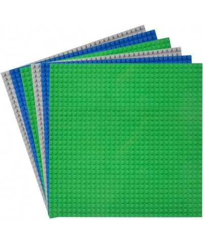 Classic Baseplates Building Base Plates for Building Bricks 100% Compatible with Major Brands-Baseplates 10" x 10" Pack of 6 ...