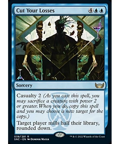 Magic: the Gathering - Cut Your Losses (038) - Streets of New Capenna $9.96 Trading Cards & Accessories