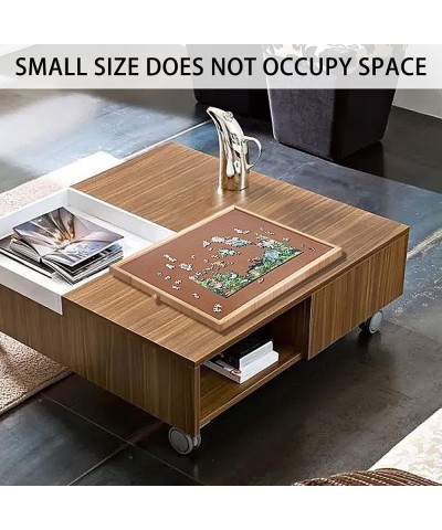 Puzzle Tables for Drawers 300 Pieces Jigsaw Puzzle Board 12X 17.3in Portable Puzzle Plateau with Storage Drawers Smooth Fiber...