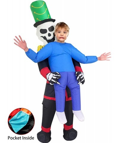 Halloween Inflatable Dinosaur Reaper Costume Kids Boys Girl Halloween Costume Blow Up Cosplay Party $94.73 Kids' Costumes