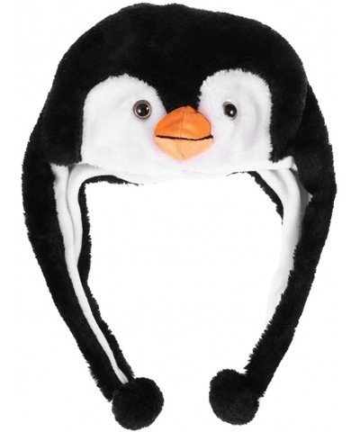 Kids Penguin Hat Plush Animal Hat Costume Winter Hat Warm Children Hat Headwear Christmas Xmas Gift $31.62 Kids' Dress-Up Acc...