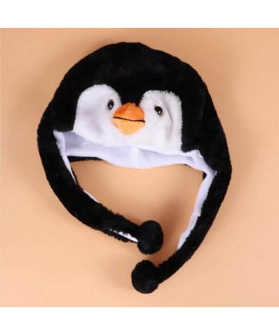 Kids Penguin Hat Plush Animal Hat Costume Winter Hat Warm Children Hat Headwear Christmas Xmas Gift $31.62 Kids' Dress-Up Acc...