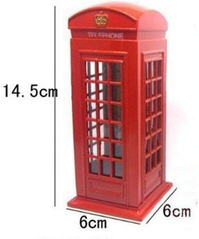 Red Telephone Booth Piggy Bank London Piggy Bank Postal Money Pot Strange New Creative Safe Coin Money Box. (Original Version...