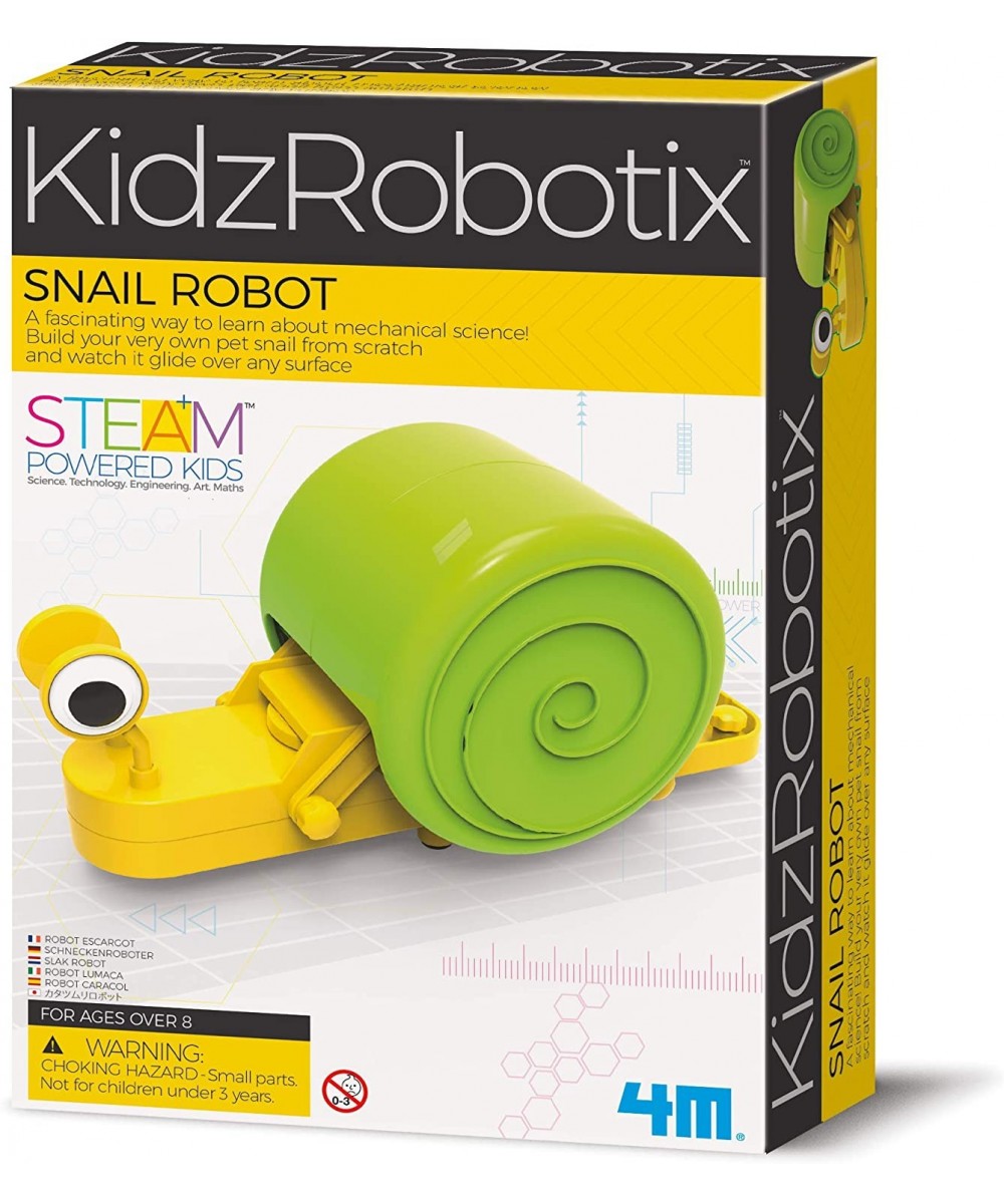 Snail Robot from KidzRobotics A Fascinating Way to Learn About Mechanical Science! Build Your Very Own Pet Snail and Watch it...