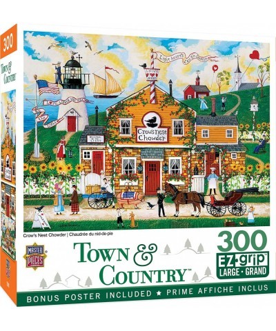 300 Piece EZ Grip Jigsaw Puzzle - Crow's Nest Chowder - 18"x24 $25.04 Jigsaw Puzzles