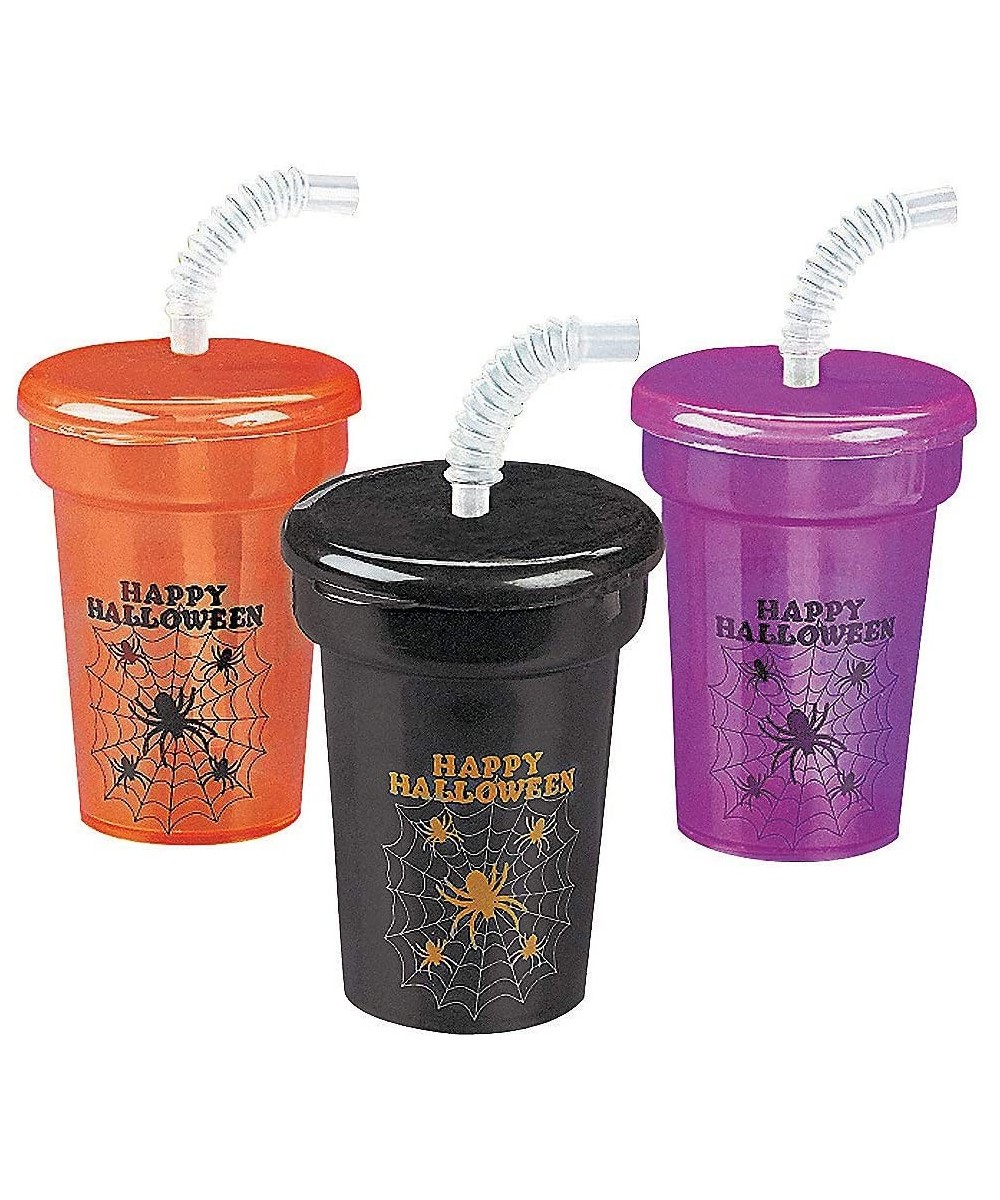 Halloween Mini Sipper Cups for Halloween - Party Supplies - Drinkware - Sipper & Molded Cups - Halloween - 12 Pieces $46.52 K...