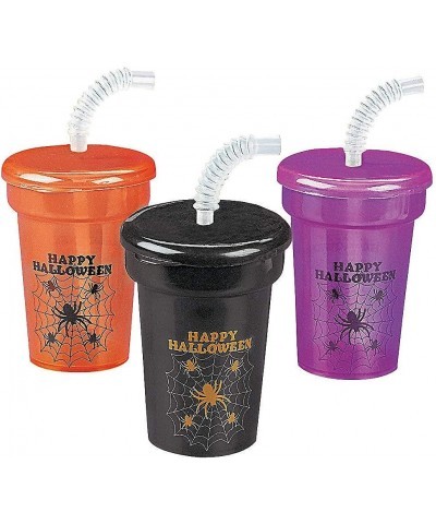 Halloween Mini Sipper Cups for Halloween - Party Supplies - Drinkware - Sipper & Molded Cups - Halloween - 12 Pieces $46.52 K...