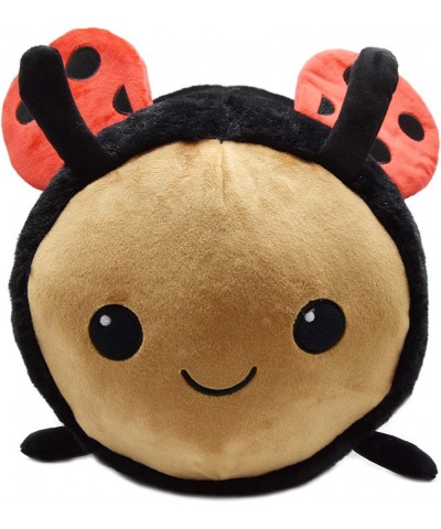 Cuddly Ladybug Stuffed Animal with Smile Face and Red Wings Ladybird Plush Soft Toy Pillow Pretty Sweet Gifts Choice for Kids...