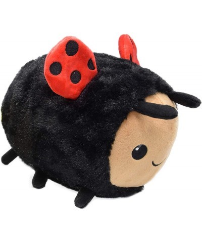 Cuddly Ladybug Stuffed Animal with Smile Face and Red Wings Ladybird Plush Soft Toy Pillow Pretty Sweet Gifts Choice for Kids...