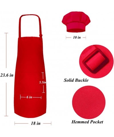 Kids Baking Set Real Cooking Kit Supplies with Kids Apron Chef Hat Oven Mitt Recipes and Kitchen Accessories Tools for Toddle...