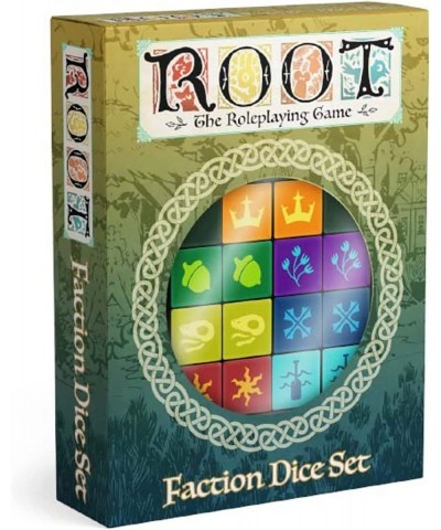 Magpie Games: Root RPG Faction Dice Set S Quick and Easy to Learn Packed with Intense Play Dice for Each of the Seven Differe...