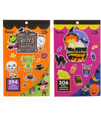 2 Halloween Theme Sticker Books for Kids with a Total of 600 Assorted Stickers $27.00 Kids' Stickers