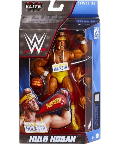 WWE Hulk Hogan Elite Collection Action Figure 6-inch Posable Collectible Gift for WWE Fans Ages 8 Years Old & Up $41.72 Actio...