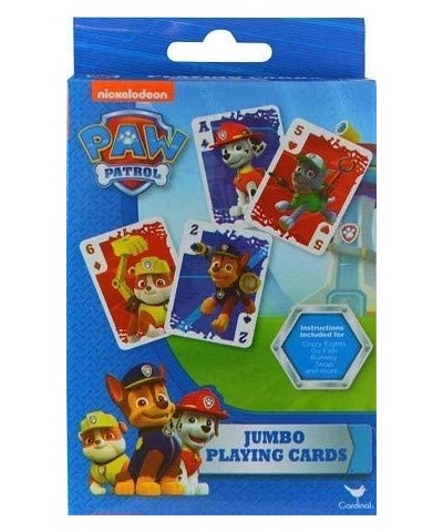 Jumbo Card Games for Kids (Paw Patrol Games Jumbo Playing Cards) $15.67 Card Games