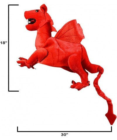 Dragon Hat - Dragon Costume - Novelty Hats - Red Dragon Hat $32.66 Kids' Party Hats