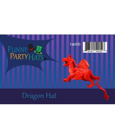 Dragon Hat - Dragon Costume - Novelty Hats - Red Dragon Hat $32.66 Kids' Party Hats