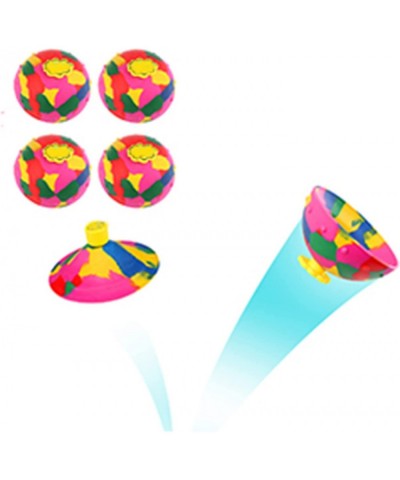 4 Pcs Bouncing Bowl Fidget Toys Creative Camouflage Bounce Bowl Hip Hop Jumping Bounce Fidget Toy Rubber Spinning Bounce Ball...