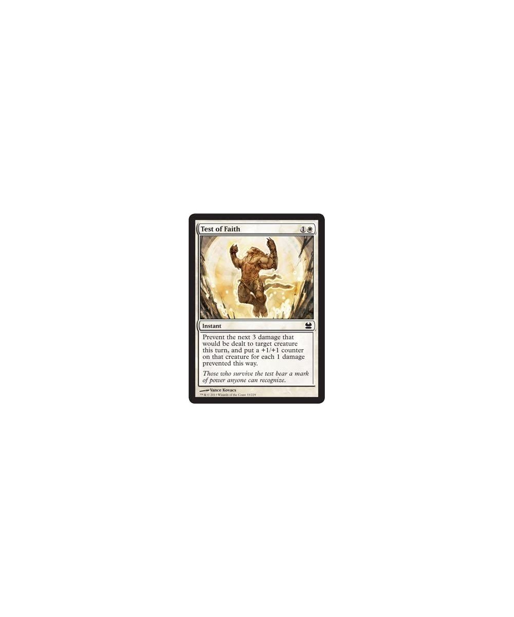 Test of Faith (33) - Modern Masters $10.83 Card Games