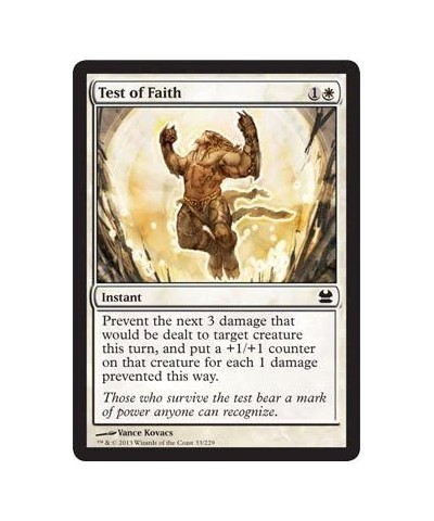 Test of Faith (33) - Modern Masters $10.83 Card Games