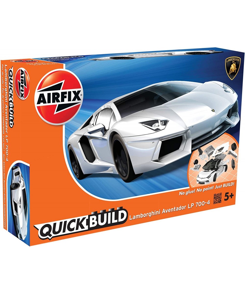 J6019 Quickbuild Lamborghini Aventador - White $28.87 Kids' Play Cars & Race Cars